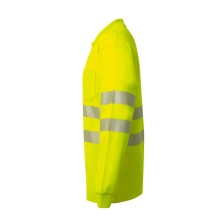 polo a.v. velilla 305524 en amarillo fluor