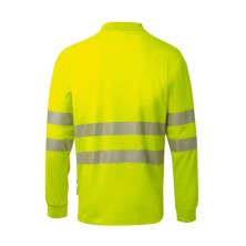 polo a.v. velilla 305524 en amarillo fluor