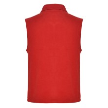chaleco polar roly bellagio ra1099 en rojo