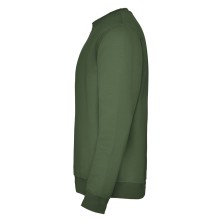 sudadera roly clasica 1070 en verde aventura