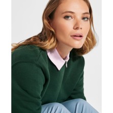 sudadera roly clasica 1070 en verde aventura