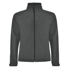 chaqueta softshell roly rudolph 6435 en plomo oscuro