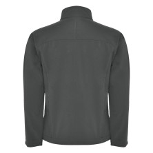 chaqueta softshell roly rudolph 6435 en plomo oscuro