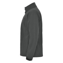 chaqueta softshell roly rudolph 6435 en plomo oscuro