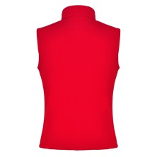chaleco softshell roly nevada 1199 en rojo