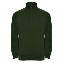 sudadera roly aneto 1109 en verde botella