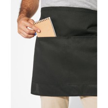delantal roly classic 9123 en negro