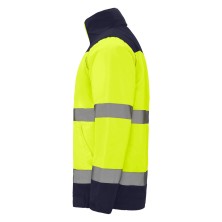 parka a.v. roly epsylon 9304 en marino/amarillo fluor
