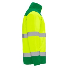 parka a.v. roly epsylon 9304 en verde jardin/amarillo fluor