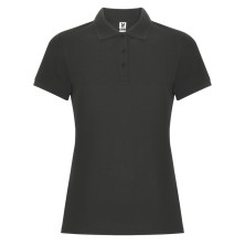 polo mujer roly pegaso premium 6644 en plomo oscuro