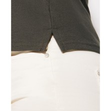 polo mujer roly pegaso premium 6644 en plomo oscuro