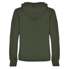 sudadera mujer roly urban 1068 en verde aventura