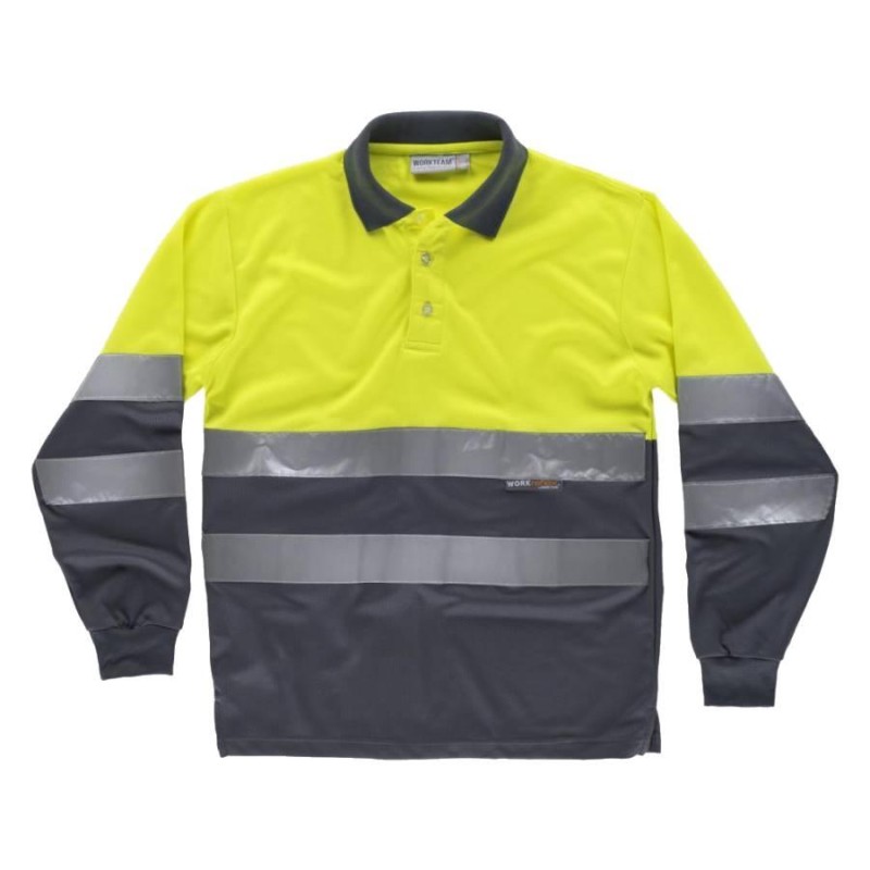 Polo m/l a/v workteam c3870