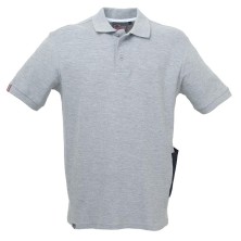 polo u-power gap en gris plata