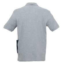 polo u-power gap en gris plata