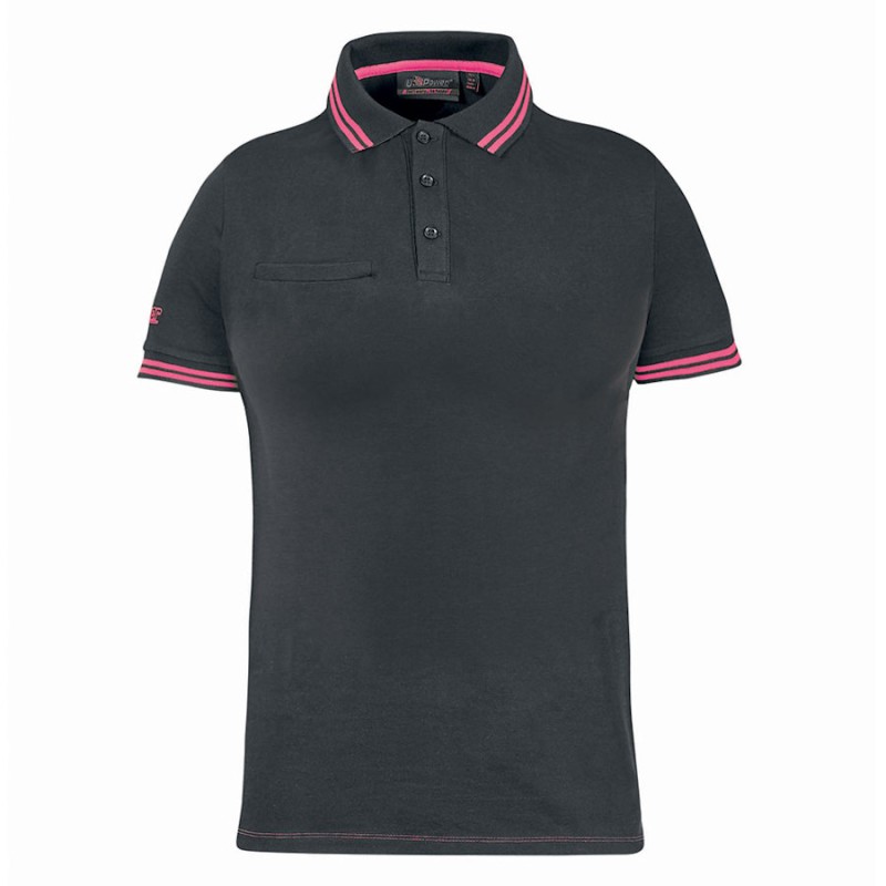 Polo m/c mujer u-power way