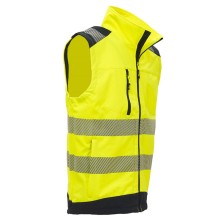 chaleco a.v. u-power dany en amarillo fluor