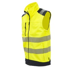 chaleco a.v. u-power dany en amarillo fluor