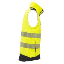 chaleco a.v. u-power dany en amarillo fluor