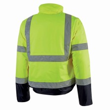 chaqueta a.v. u-power crafty en amarillo fluor