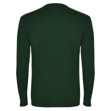 camiseta m/l roly pointer 1204 en verde botella
