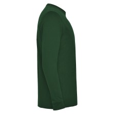 camiseta m/l roly pointer 1204 en verde botella