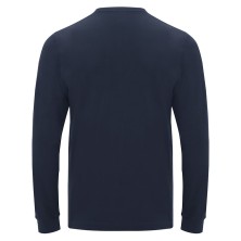 camiseta m/l roly shiba 1219 en marino