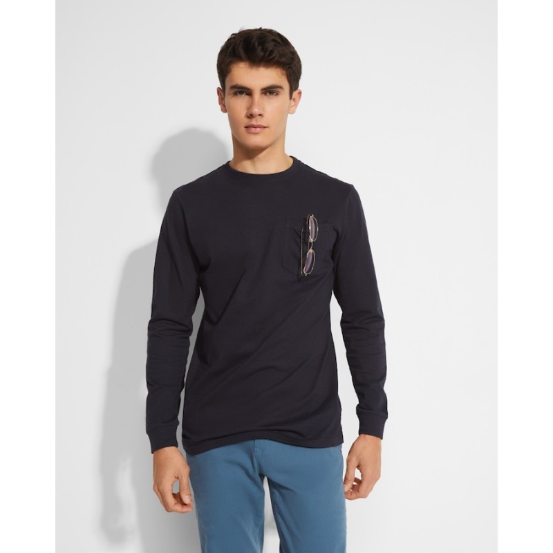 Camiseta m/l roly shiba 100% algodon