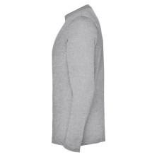camiseta m/l roly extreme 1217 en gris vigore