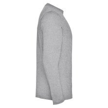 camiseta m/l roly extreme 1217 en gris vigore