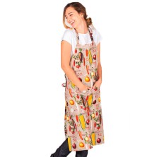 DELANTAL ESTAMPADO GARYS 161100