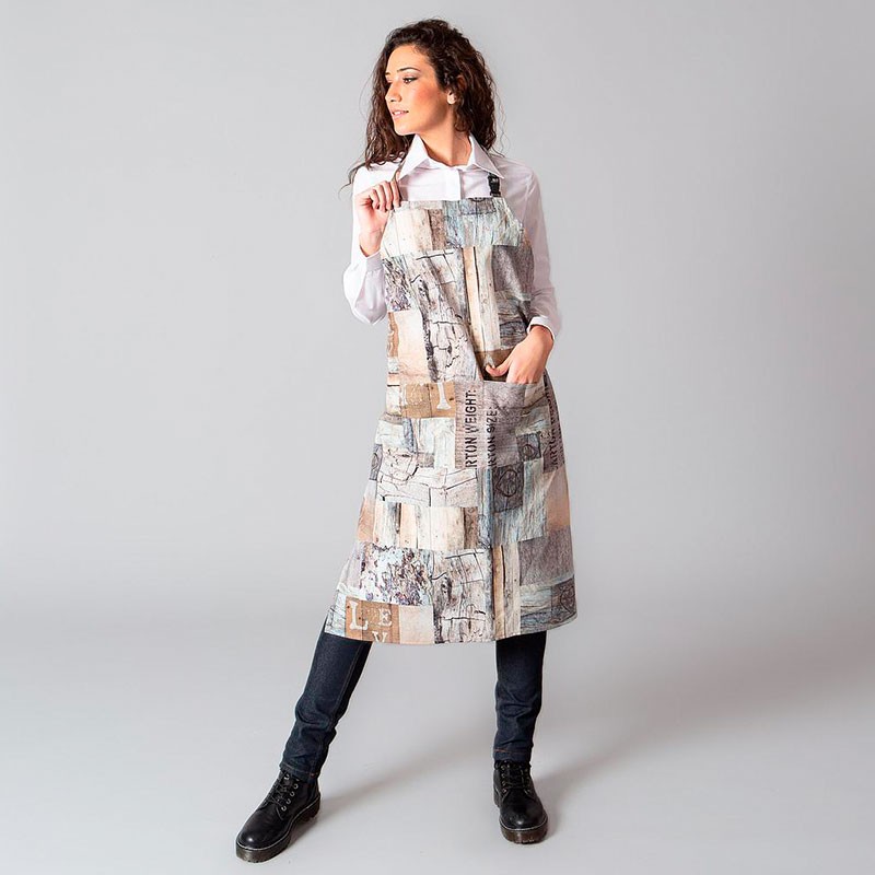 Delantal estampado garys 161100