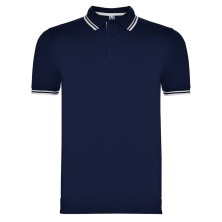 polo roly montreal 6629 en marino/blanco