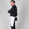 Delantal corto garys blanco 117b00