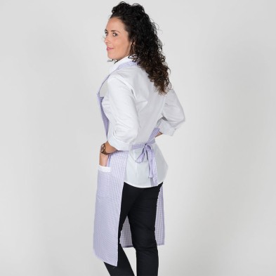 Delantal Garys Vichy Puntilla 108000