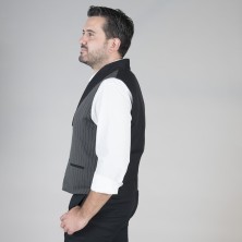 chaleco camarero garys 993100 en raya campera