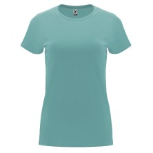 camiseta mujer roly capri 6683 en azul dusty