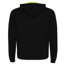 chaqueta roly fuji 1105 en negro/amarillo fluor