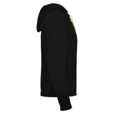 chaqueta roly fuji 1105 en negro/amarillo fluor