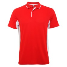 polo roly montmelo 0421 en rojo/blanco