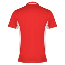 polo roly montmelo 0421 en rojo/blanco