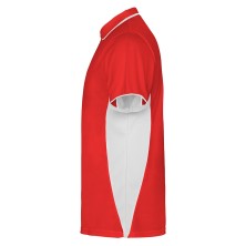 polo roly montmelo 0421 en rojo/blanco