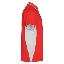 polo roly montmelo 0421 en rojo/blanco