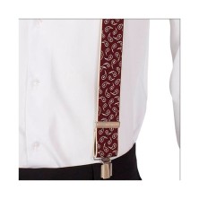 tirante estampado garys 329100 en burdeos