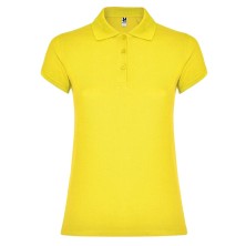 polo roly star woman 6634 en amarillo maiz