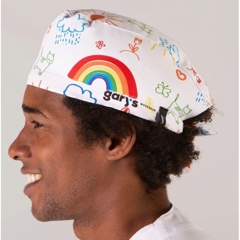 Gorro tiras garys 4509 arcoiris