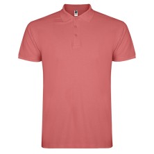 polo roly star 6638 en rojo palido