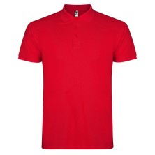 polo roly star 6638 en rojo palido