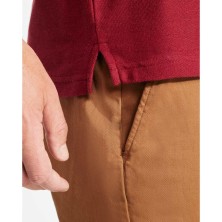 polo roly star 6638 en rojo palido