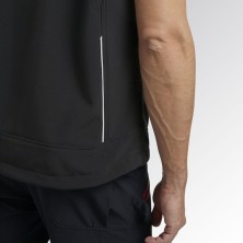chaleco softshell diadora ducati 702.180072 en negro